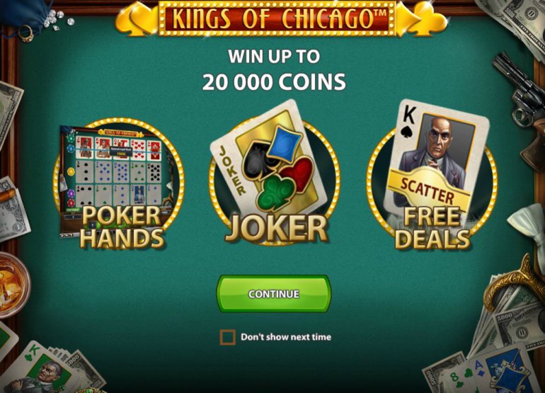kings of chicago slot machine